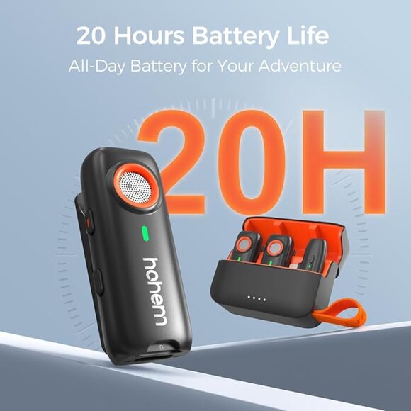 Hohem MIC-01 Wireless Lavalier Microphone Set - Picture 11 of 11